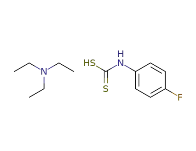 N-(4-fluorophenyl)dithiocarbamate triethylamine salt
