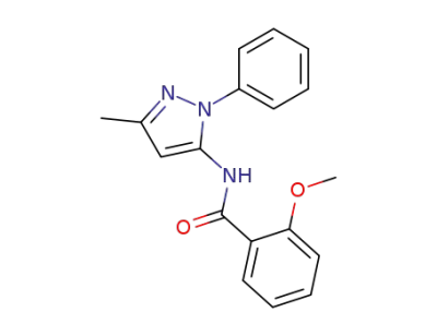 2-Methoxy-N-(5-methyl-2-phenyl-2H-pyrazol-3-yl)-benzamide